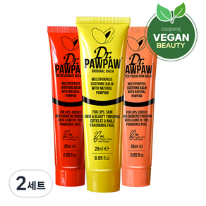 닥타포포 멀티밤 오리지날 25ml + 핑크 25ml + 레드 25ml, 2세트