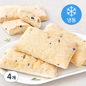 베키아에누보 이탈리안 올리브 치아바타 8개입 (냉동), 800g, 4개