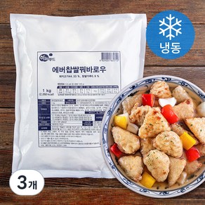 하늘푸드 에버 찹쌀 꿔바로우 (냉동), 1kg, 3개