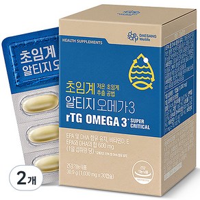 대상웰라이프 초임계 알티지 오메가3 30.9g