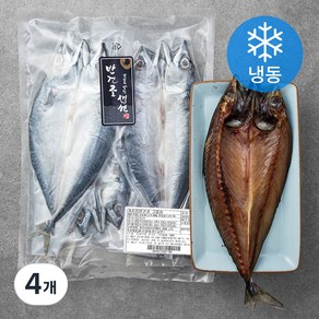 반건조 고등어 3미 (냉동), 600g, 4개