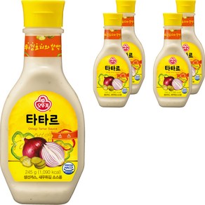 오뚜기 타타르 소스, 245g, 5개