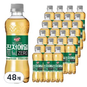 캐나다드라이 진저에일 토닉 제로, 300ml, 48개