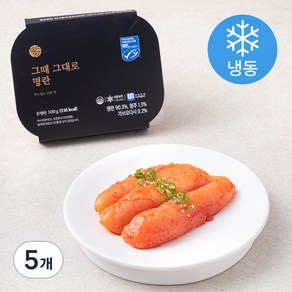 덕화 그때그대로 명란 (냉동), 100g, 5개