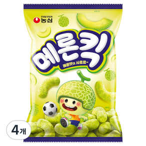 농심 메론킥, 60g, 4개