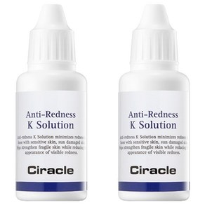 씨라클 안티레드니스 K 솔루션 세럼, 30ml, 2개