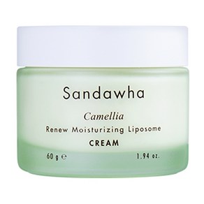 [비건뷰티] 산다화 리뉴 모이스춰라이징 리포좀 크림, 60g, 1개