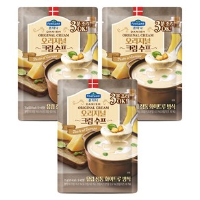 폰타나 데니쉬 오리지널 크림 수프, 75g, 3개
