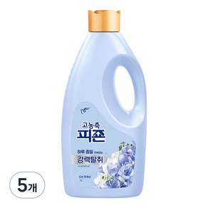 고농축 피죤 강력탈취 오리지널 오션후레쉬 섬유유연제, 2L, 5개