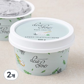 디어파인 흑임자 그릭요거트, 100g, 1개입, 2개