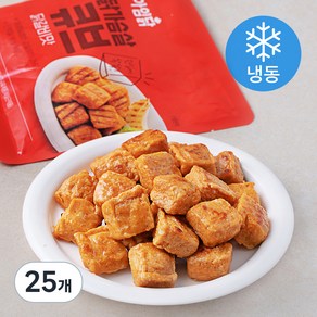 아임닭 닭가슴살 큐브 닭갈비맛 (냉동), 100g, 25개