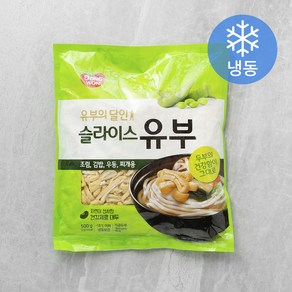 동원 슬라이스 유부 (냉동), 500g, 1개