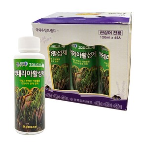 샘아쿠아 터치 박테리아 활성제, 120ml, 6개