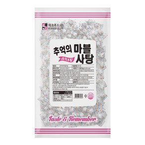 에코푸드 추억의 마블사탕, 1.25kg, 1개