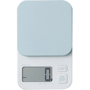 드레텍 디지털 전자저울 KS-154BL, 1kg, 파스텔 블루