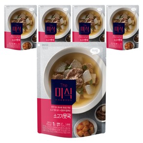 더미식 소고기뭇국, 350g, 5개