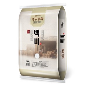 대구상회 2024년산 햅쌀 백미, 상, 20kg, 1개