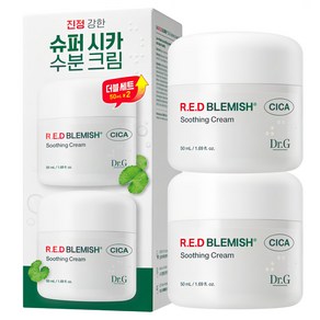 닥터지 레드 블레미쉬 시카 수딩 크림, 50ml, 2개