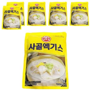 [오뚜기] 사골엑기스, 6개, 1kg