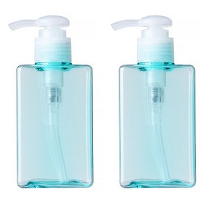 지앤와이 로션 펌프 공병 150ml, 2개, 블루