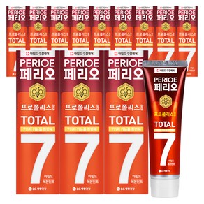 페리오 토탈7프로 치약 마일드, 12개, 120g