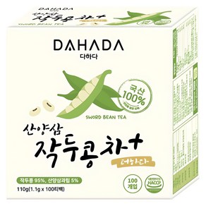 다하다 산양삼 작두콩차 더하다, 1.1g, 100개입, 1개