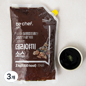 비셰프 데리야끼 소스, 2kg, 3개