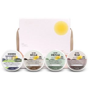 단심답례품 원당 250g + 함초소금 300g + 모링가소금 300g + 톳소금 300g 선물세트, 1세트