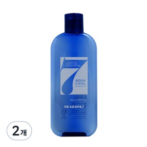 헤드스파7 아쿠아 쿨샴푸, 300ml, 2개