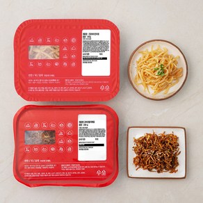 모두의집밥 마른반찬 간장 버터 진미채 250g + 고추장 멸치볶음 250g, 1세트