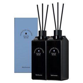 밀크바오밥 시그니처 대용량 디퓨저, 화이트머스크, 500ml, 2개