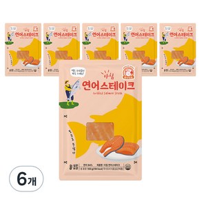 바로드숑 아침 연어스테이크, 100g, 6개