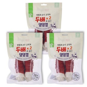 더내추럴 강아지 두배 댕댕 비프껌 16cm 100g x 2p, 3개, 비프맛