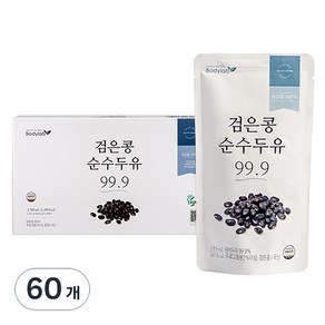 바디랩 검은콩 순수 두유 99.9, 185ml, 60개