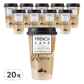 프렌치카페 로스터리 리저브 에스프레소 라떼, 320ml, 20개