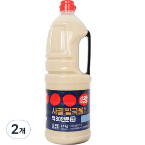 식자재왕 사골 밑국물 육수, 2개, 2.1kg