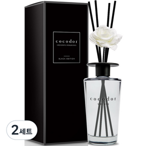 코코도르 블랙에디션 디퓨저, 양재동꽃시장, 500ml, 2개