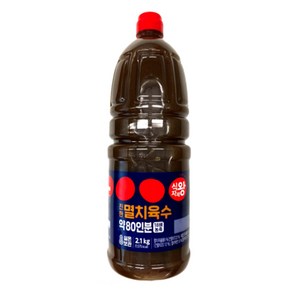 식자재왕 진한 멸치육수, 2.1kg, 1개