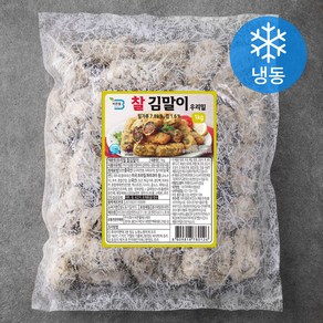 바른웰 우리밀 찰 김말이 (냉동), 1kg, 1개