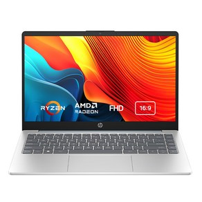 HP 2024 노트북 14 라이젠5 라이젠 7000 시리즈, Natual Silve, 512GB, 8GB, Fee DOS, 14-em0132AU