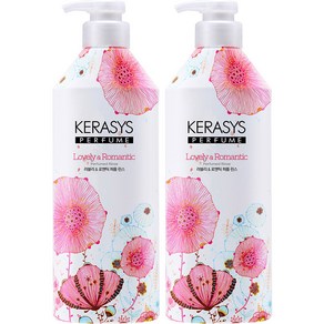 케라시스 퍼퓸 린스 러블리 로맨틱향, 980ml, 2개