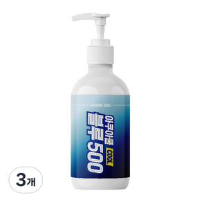 아쿠아쿨 블루500 리커버리 바디 젤, 500ml, 3개