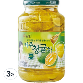 담터 제주 청귤차, 1kg, 3개입, 1세트