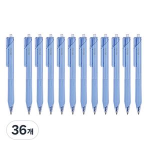 모나미 FX 153 볼펜 0.5mm, 블루, 36개