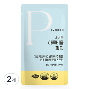 에버봄 하루비움 피티 다이어트 보조제, 190ml, 2개