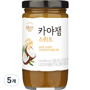 복음자리 카야잼 스위트, 240g, 5개