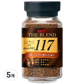 유씨씨 더 블랜드 117 인스턴트 커피, 90g, 1개입, 5개