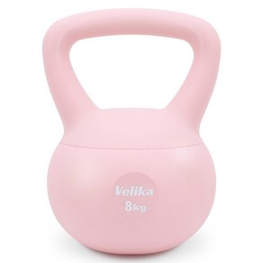 벨리카 홈짐 스포츠 소프트 말랑 케틀벨 SKB-01, 핑크, 8kg, 1개