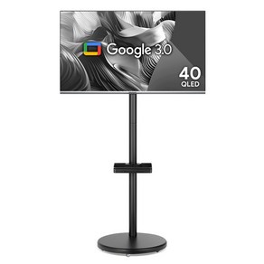 더함 FHD QLED 돌비 AI 구글 3.0 홈시네마 스마트 TV + 삼탠바이미 스탠드 라이트, 101.6cm(40인치), NA401QLED VA SH 2023C, 스탠드형, 고객직접설치