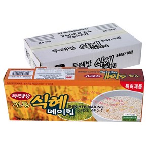 두레방식품 전통 식혜 메이킹, 240g, 10개